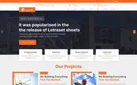 Construction Firm theme preview