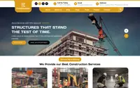 Construction Service theme preview