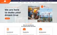 Construction Services Company theme preview