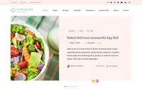 Cook Recipe theme preview