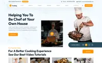 Cooking Food Blogger theme preview