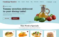 Cooking Master Class theme preview