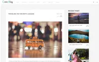 Core Blog theme preview