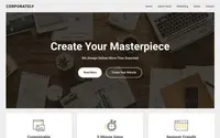 Corporately theme preview