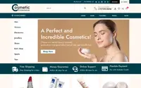 Cosmetic Ecommerce Store theme preview