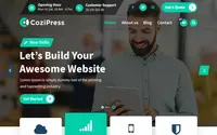 CoziPress theme preview