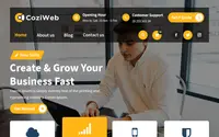 CoziWeb theme preview