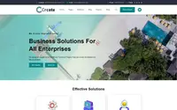 Crcote Corporate theme preview