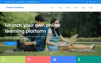 Creativ Academy theme preview