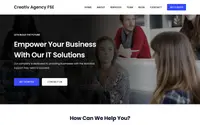 Creativ Agency FSE theme preview