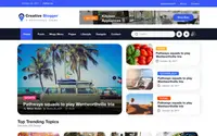 Creative Blogger theme preview