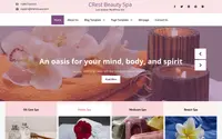 CRest Beauty Spa Lite theme preview