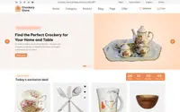 Crockery Store theme preview