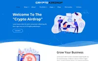 Crypto AirDrop theme preview