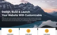 Customizable Blogily theme preview