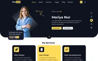 CV Resume Portfolio theme preview