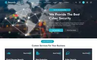 Cyber Security Blocks theme preview