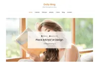 Daily Blog theme preview