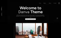 Danva theme preview