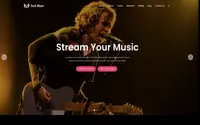 Dark Music theme preview