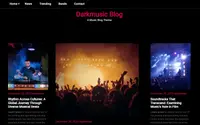 Darkmusic Blog theme preview