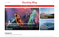 Dazzling Blog theme preview