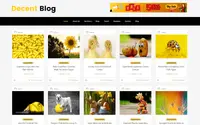 Decents Blog theme preview
