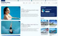 Delightful Blog theme preview