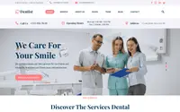 Dental Blocks theme preview