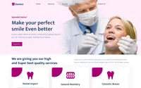 Dentist Dental Care theme preview