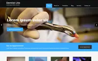 Dentist Lite theme preview