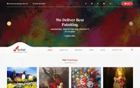 Designer Artist theme preview