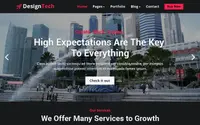 DesignTech theme preview