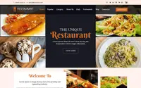 Digi Restaurant theme preview