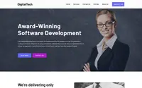DigitalTech theme preview