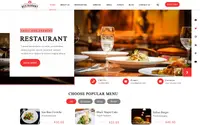 Diner Restaurant theme preview