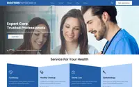 Doctor Physician theme preview