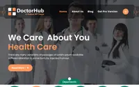 DoctorHub theme preview