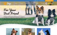 Dog Breeder theme preview