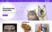 Dog Pet House theme preview