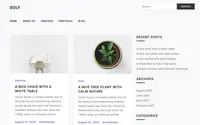 Doly theme preview
