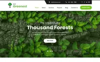 Eco Greenest Lite theme preview
