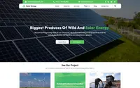 Eco Renewable Energy theme preview