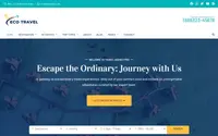 Eco Travel theme preview