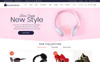 Ecommerce Mega Store theme preview