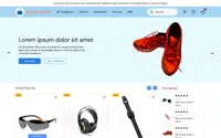 Ecommerce Online Store theme preview