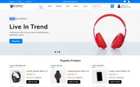 Ecommerce Store Elementor theme preview