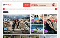 Editorial theme preview