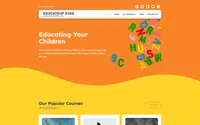 EducateUp Kids theme preview