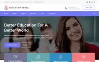 Education Spark theme preview